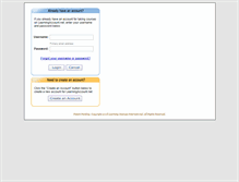 Tablet Screenshot of learningaccount.net